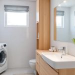 Cuarto de baño con lavadora y secadora: ideas y soluciones