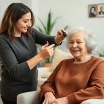 Peluquería a domicilio para personas mayores en Barcelona